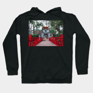 Red Bridge in Vietnam Hoodie